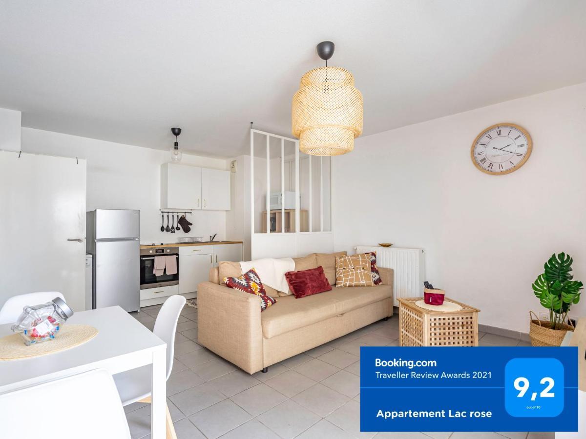 Appartement Lac Rose - Parking, Metro, Jusqu'A 4 Personnes Marseille Ngoại thất bức ảnh