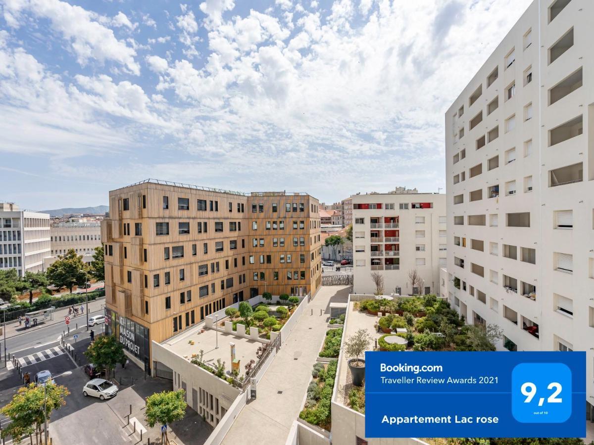 Appartement Lac Rose - Parking, Metro, Jusqu'A 4 Personnes Marseille Ngoại thất bức ảnh