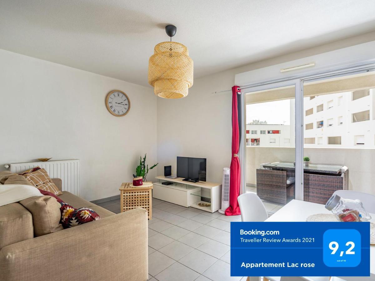 Appartement Lac Rose - Parking, Metro, Jusqu'A 4 Personnes Marseille Ngoại thất bức ảnh